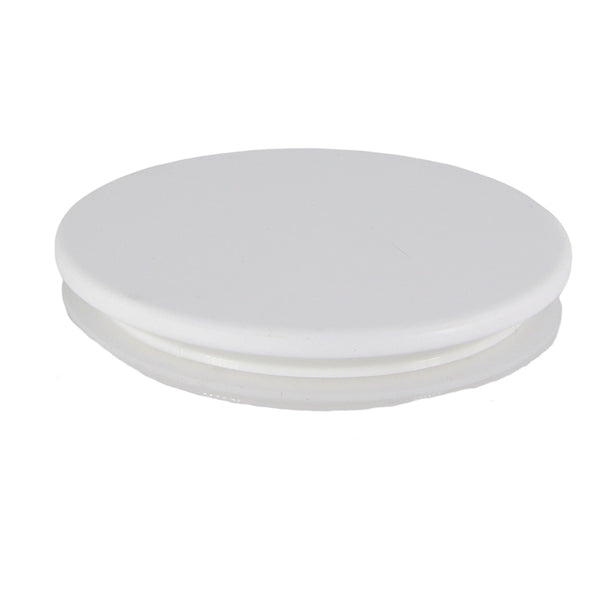 Large White Stainless Steel Lid - Aussie Candle Supplies