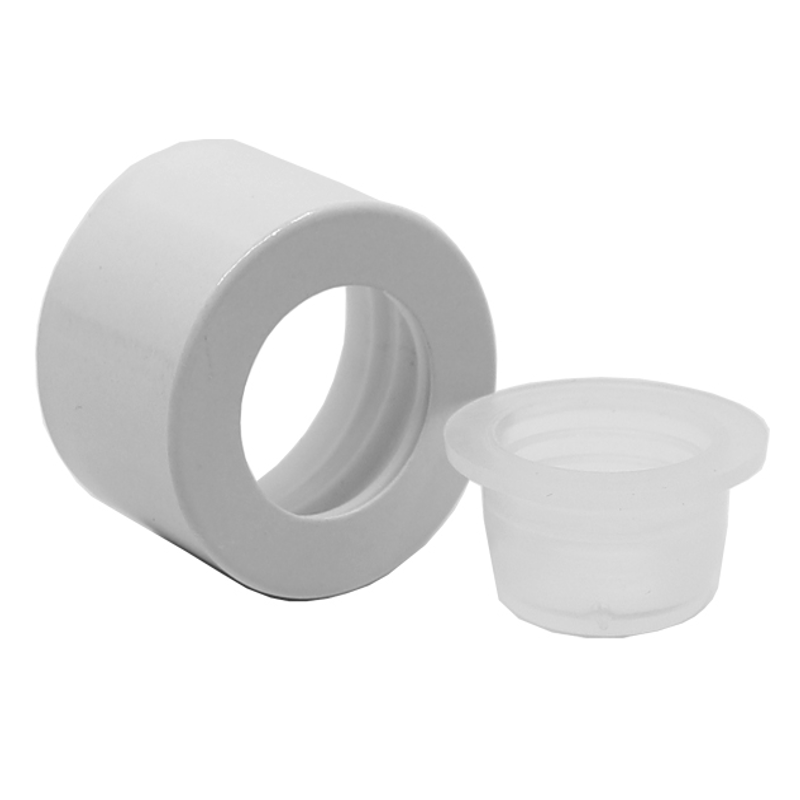 White Alumite Cap & Bung