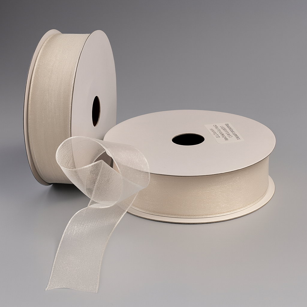 Organza White 25mm <25m>