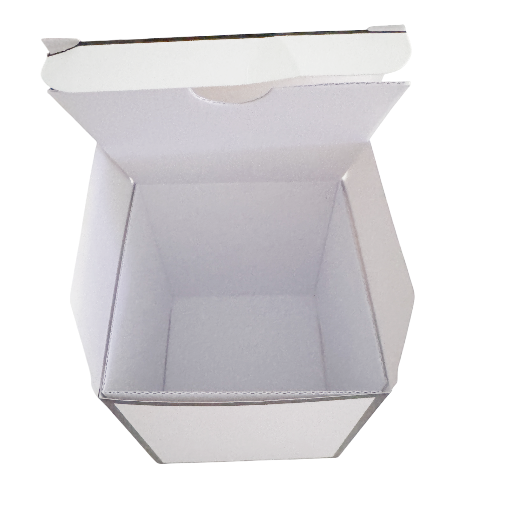 (New) Cambridge Matt White Box Black Trim