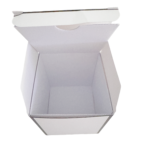 (New) Cambridge Matt White Box Black Trim