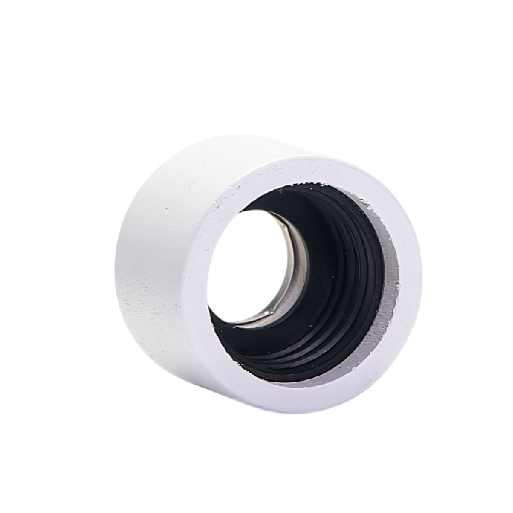 (New) Sleek White Diffuser Cap Silver Eyelet