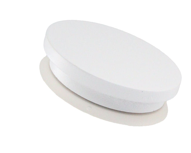 Matt White Wooden Lid