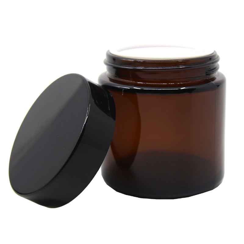 100ml Amber Jar Aussie Candle Supplies
