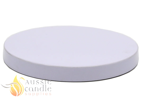 White Metal Lid
