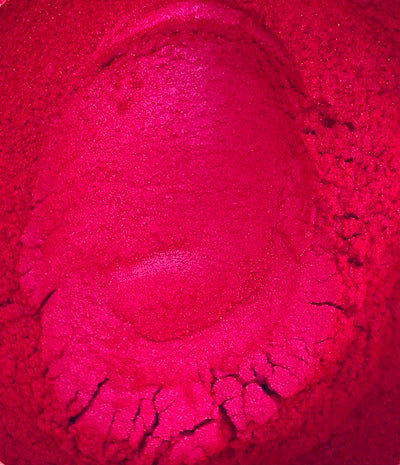 Flash rose Red lip safe  mica