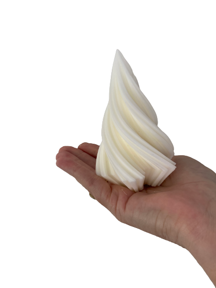 Swirl Christmas Tree Large Silicone Mould