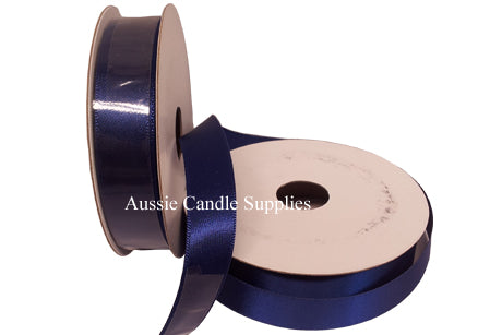 Single Face Satin Blue 25mm<5M>