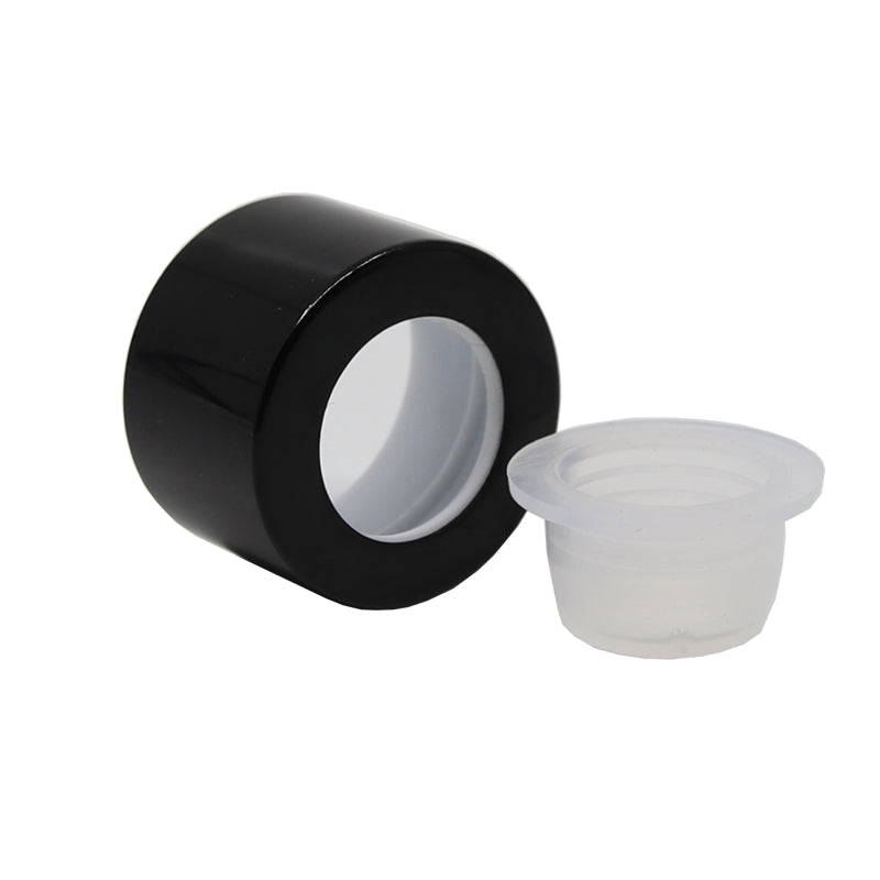 Black Alumite Cap & Bung