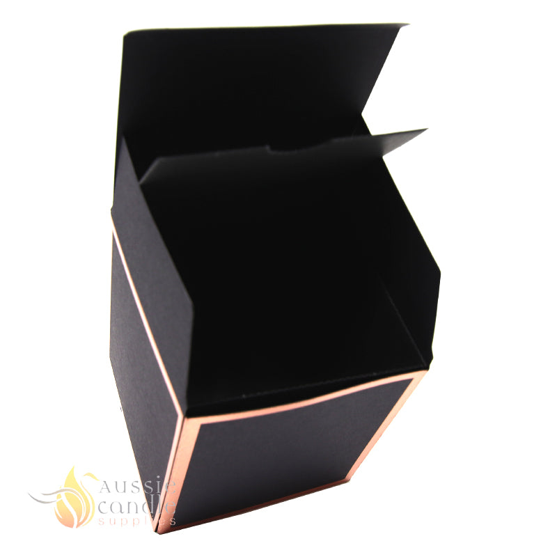 Cambridge Black Rose Gold Box