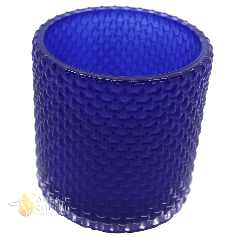 Tear Drop Jar Lapis Blue