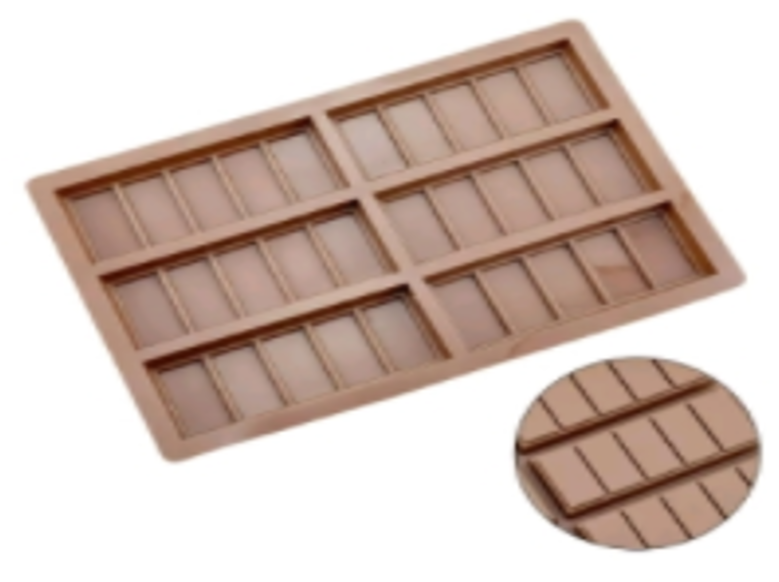 Chocolate Snap Bar Silicone Mould Aussie Candle Supplies
