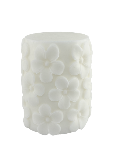 Daisy Pillar Silicone Mould - Aussie Candle Supplies