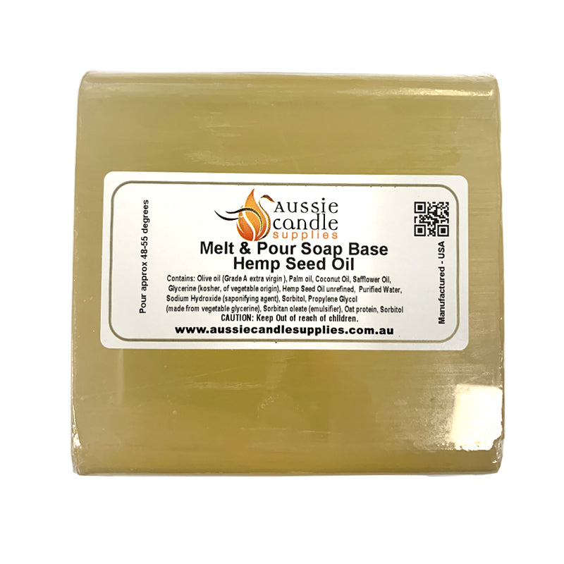 Hemp Seed Oil Soap Base Aussie Candle Supplies