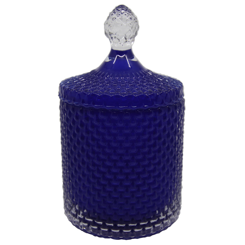 Tear Drop Jar Lapis Blue