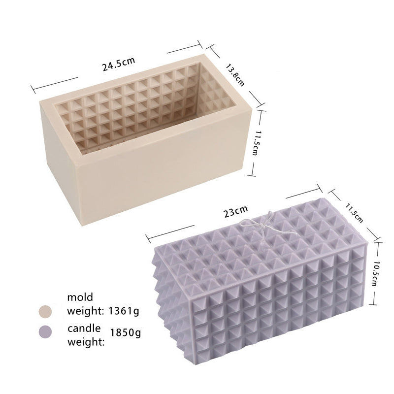 Large Rectangle Diamond Silicone Mould