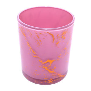 Marble Cambridge Pink/Rose Gold Jar