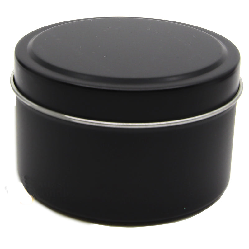 Candle Tin Matt Black 170gm