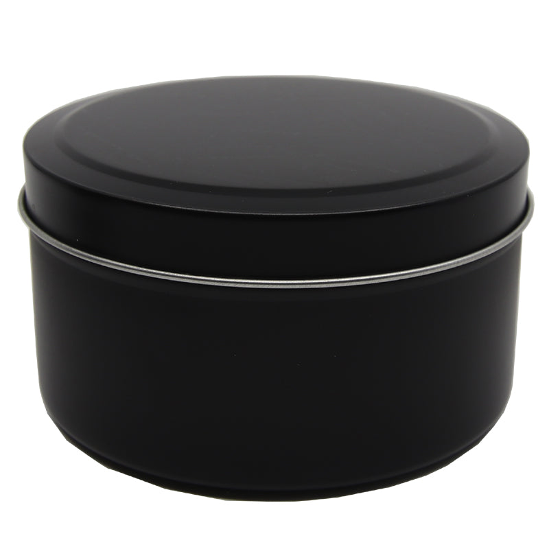 Candle Tin Matt Black 283gm