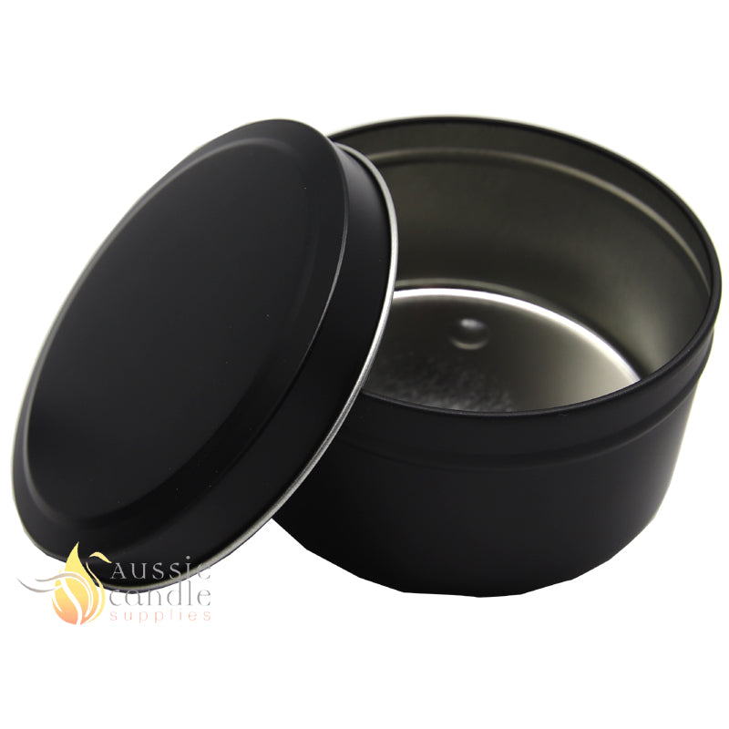 Candle Tin Matt Black 283gm