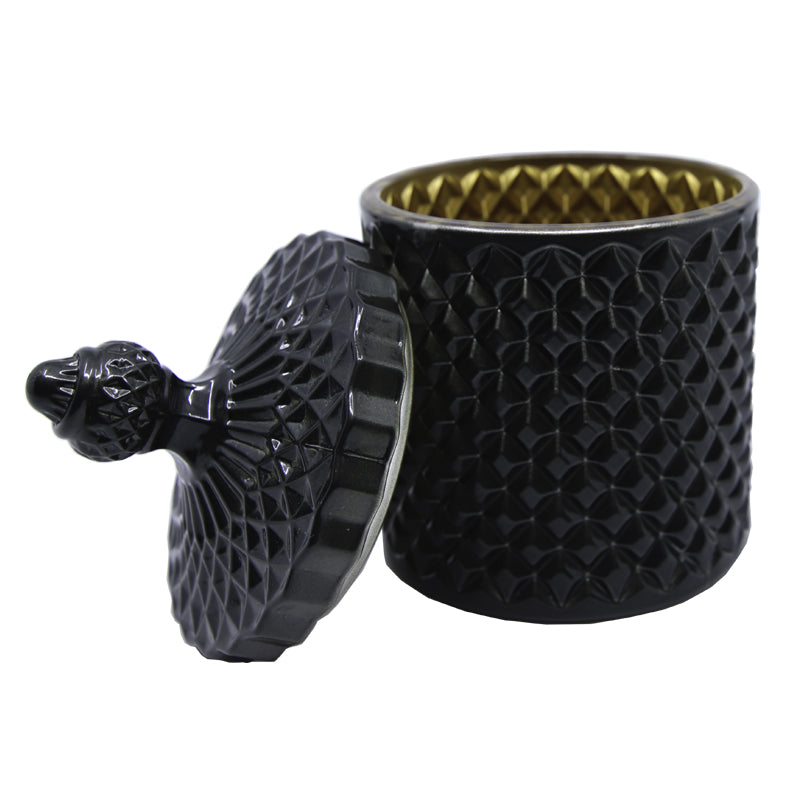 Infinity Jar Metallic Dark Grey Small