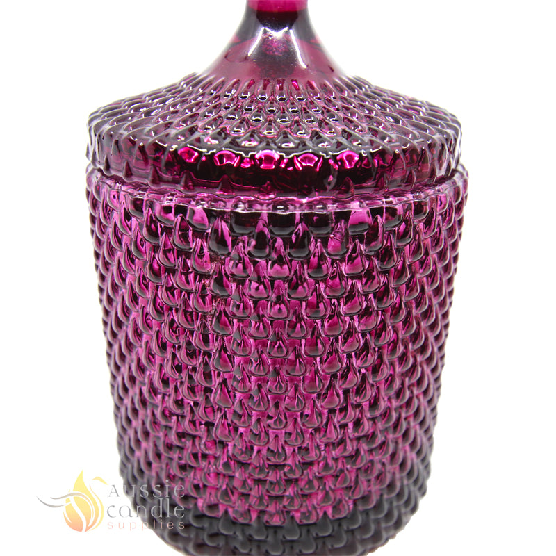 Tear Drop Metallic Purple