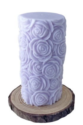 Roses Silicone Pillar Mould