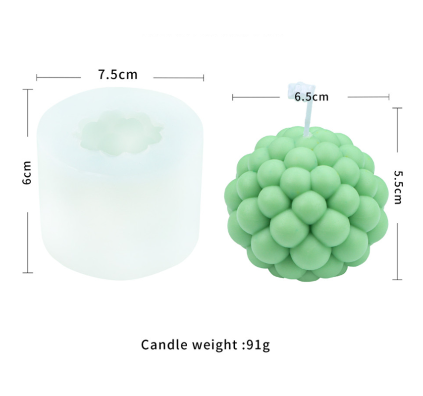 Small Bubble Sphere  NO.7 Silicone Mould